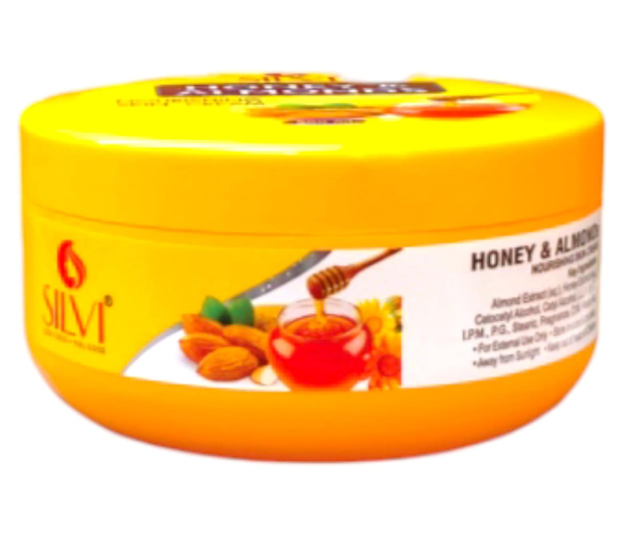Honey almonds cream 
